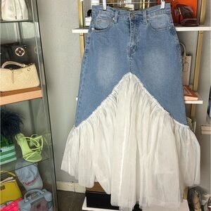 AKIRA Denim skirt